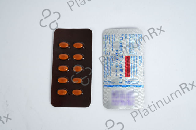 Tizacare 4mg Tablet 10s
