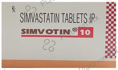 Simvotin 10mg Tablet 10s