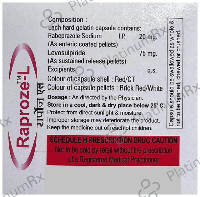 Raproze L Capsule SR 10s