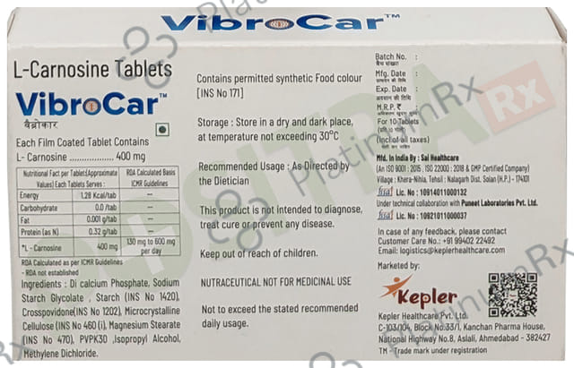 Vibrocar Tablet 10s