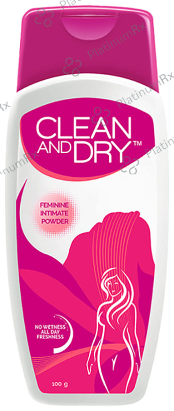 Clean and Dry Feminine Intimate Powder 100gm