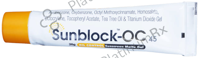 Sunblock OC 45 Gel 20gm