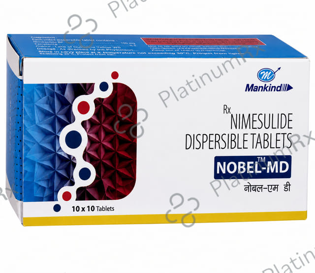Nobel MD 100mg Tablet 10s