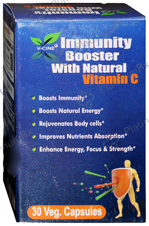 V-Cine Immunity Booster With Natural Vitamin C Capsule