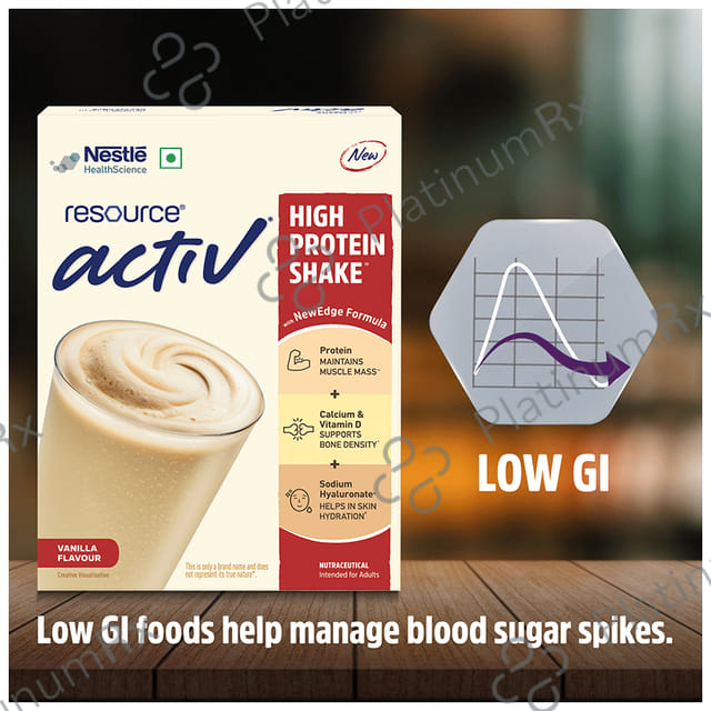 Nestle Resource Activ High Protein Shake Powder 400gm