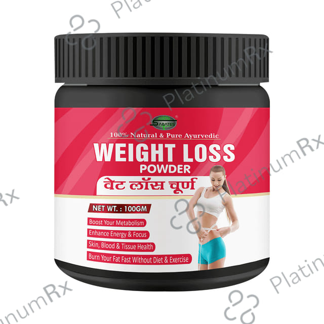 Sabates Weight Loss Powder