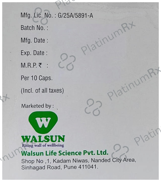 Walsopan 30/40mg D Capsule PR 10s