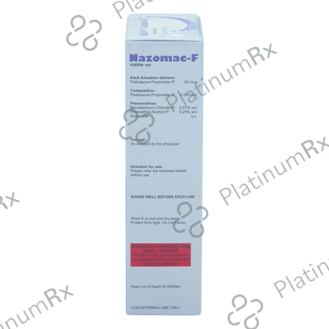 Nazomac F 50mcg Nasal Spray 15ml