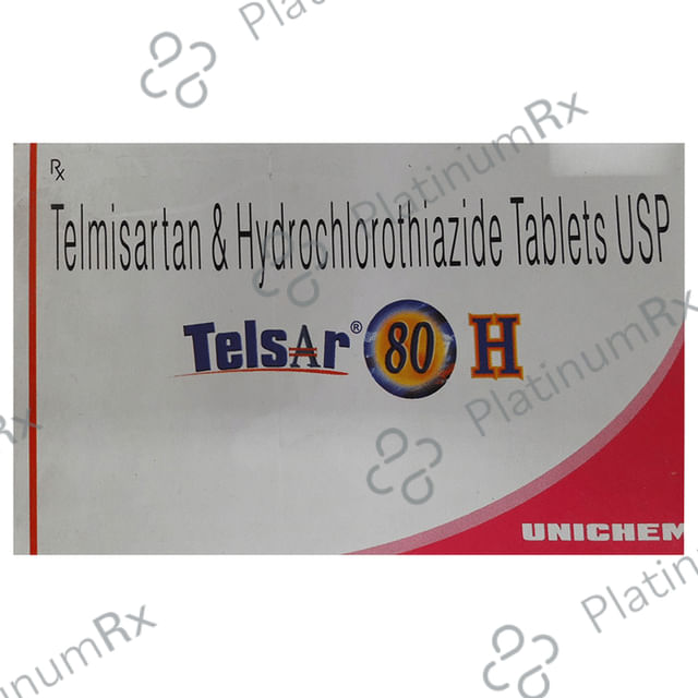 Telsar 12.5/80mg Tablet H 10s