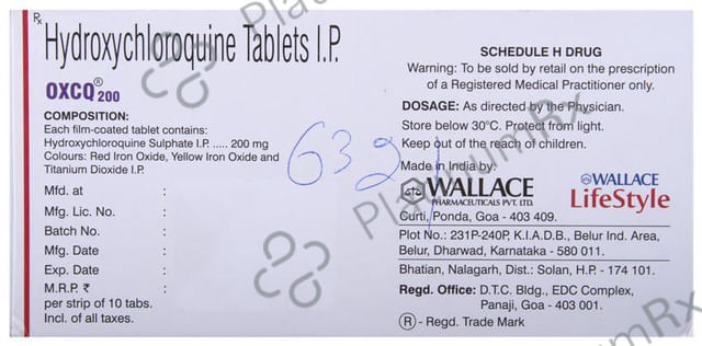 Oxcq 200mg Tablet 10s