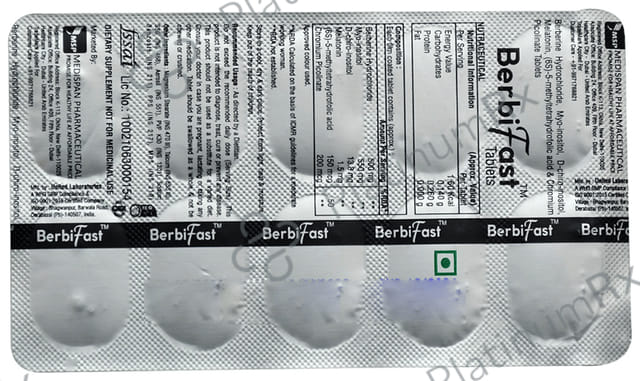Berbifast Tablet