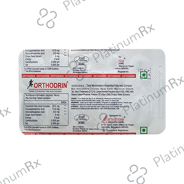 Orthodrin Tablet