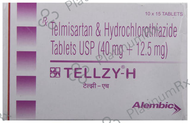 Tellzy H 12.5/40mg Tablet 15s