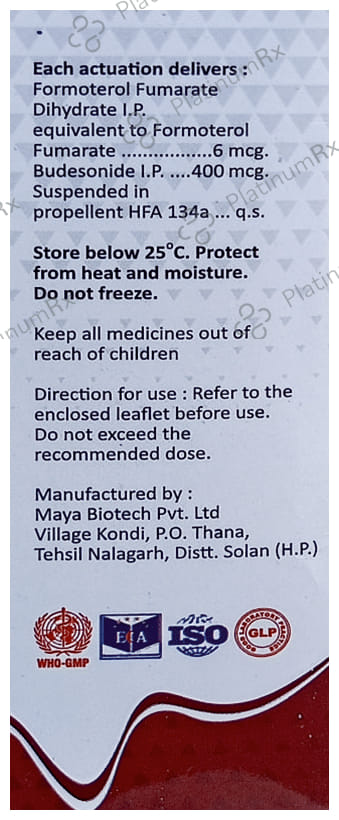 Foraprl 400/6mcg Inhaler 120MDI