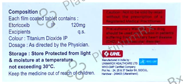 Etowid 120mg Tablet 10s