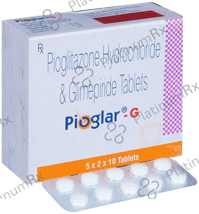 Pioglar G 15/2mg Tablet 10s