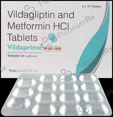 Vildaprime M 1000/50mg Tablet 15s