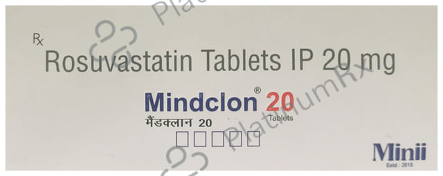 Mindclon 20mg Tablet 10s