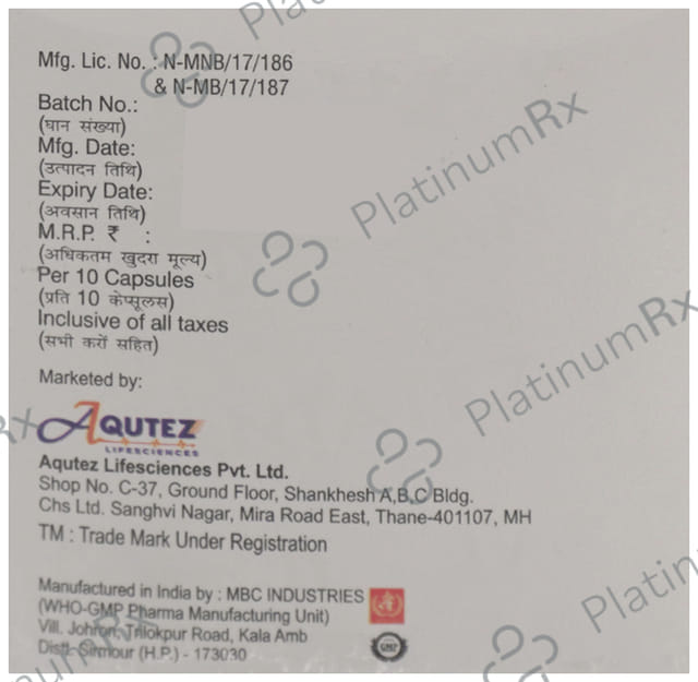 Pantatez 30/40mg D Capsule PR 10s