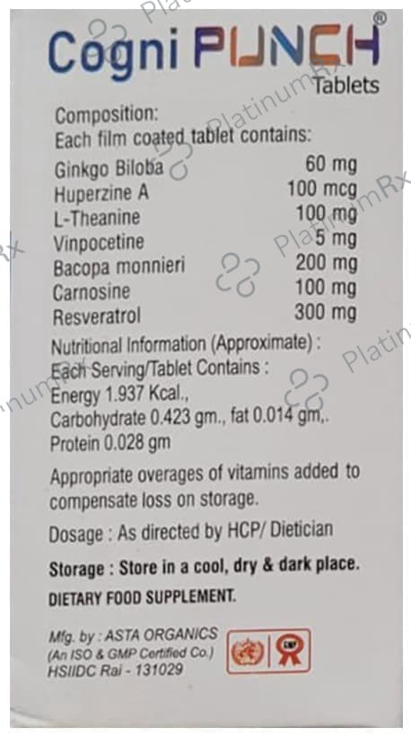 Cogni Punch Tablet 30s