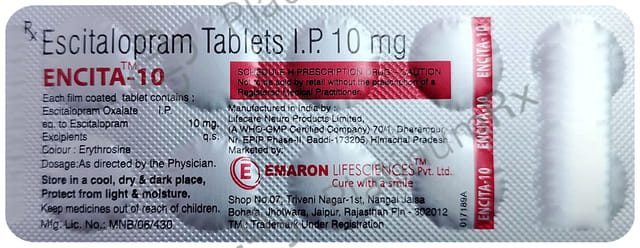 Encita 10mg Tablet 10s