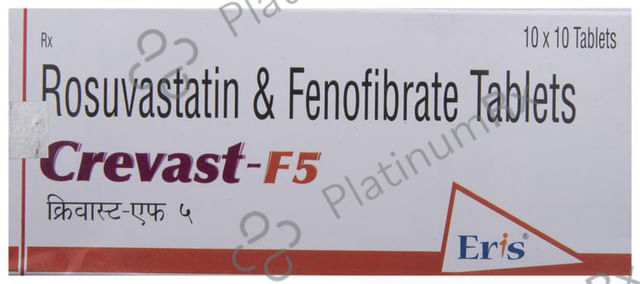 Crevast F 5 67/5mg Tablet 10s
