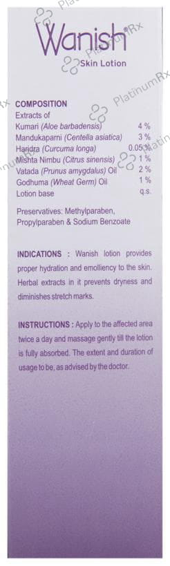 Wanish Skin Lotion 100ml