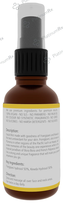 Natuur Frangipani & Kewda Facial Mist
