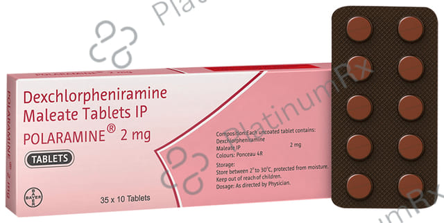 Polaramine 2mg Tablet 10s