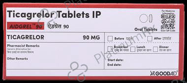 Aidgrel 90mg Tablet 14s