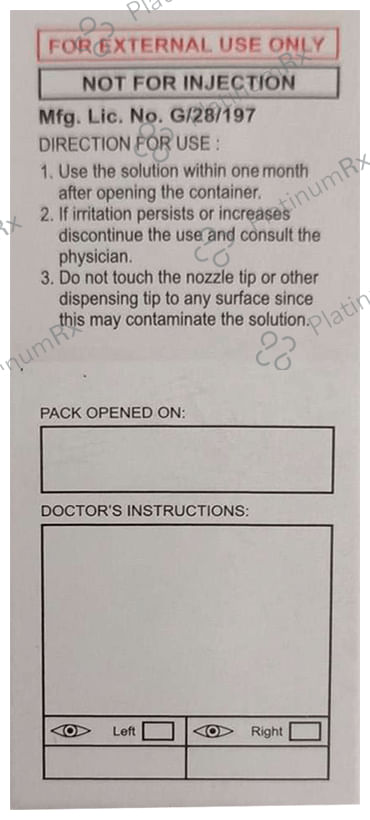 Xiclone 0.05% Eye Drop