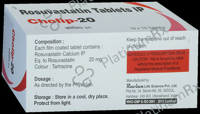 Cholip 20 Tablet