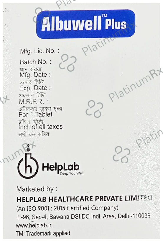 Albuwell Plus 6/400mg Tablet 1s