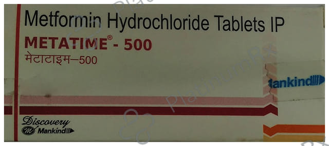 Metatime 500mg Tablet 10s