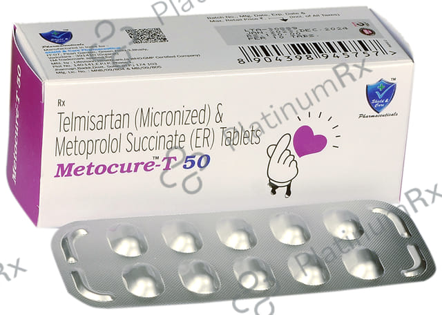 Metocure-T 50 Tablet ER