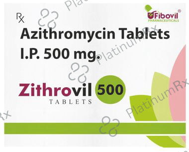 Zithrovil 500mg Tablet 5s