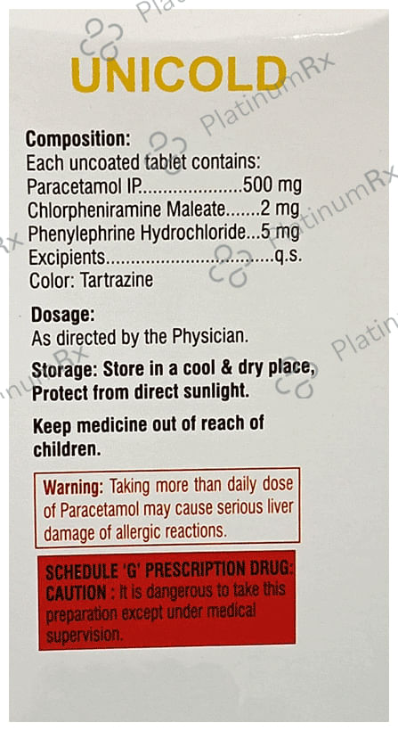 Unicold Tablet