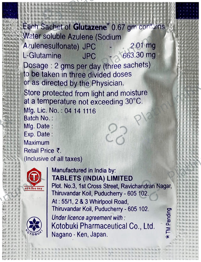 Glutazene Sachet 1X0.67gm