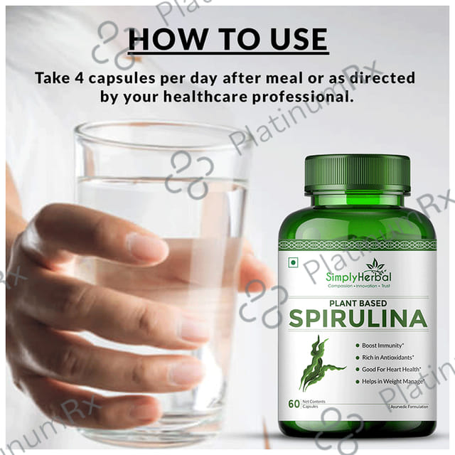 Simply Herbal Spirulina Capsule
