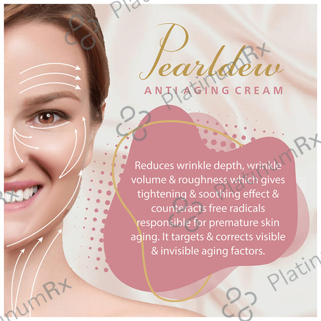 Pearldew Anti Aging Cream (50gm Each) 2 Tubes