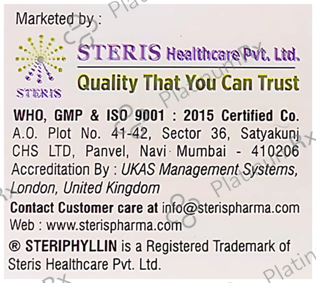 Steriphyllin SR 200mg Tablet 10s