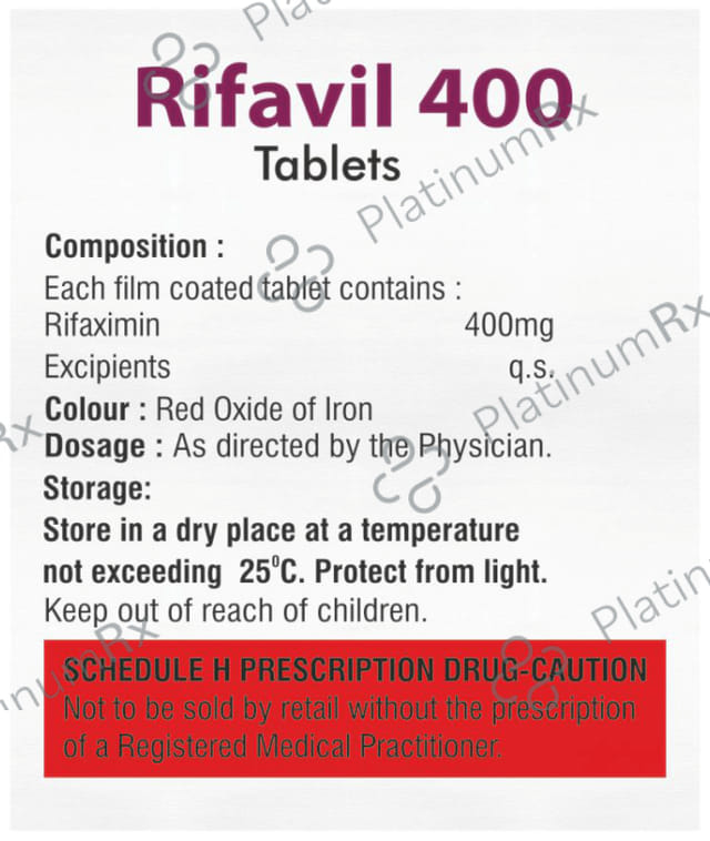 Rifavil Tablet 400mg 10s