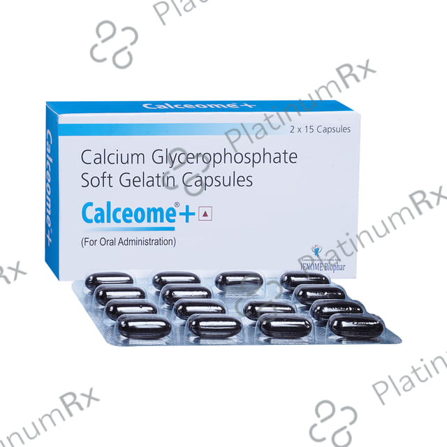 Calceome Plus Soft Gelatin Capsule 15s