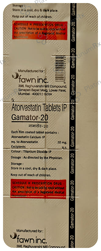 Gamator 20 Tablet
