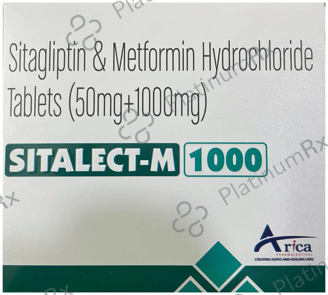 Sitalect M 1000/50mg Tablet 15s
