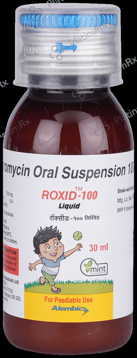 Roxid 100mg Oral Suspension 30ml