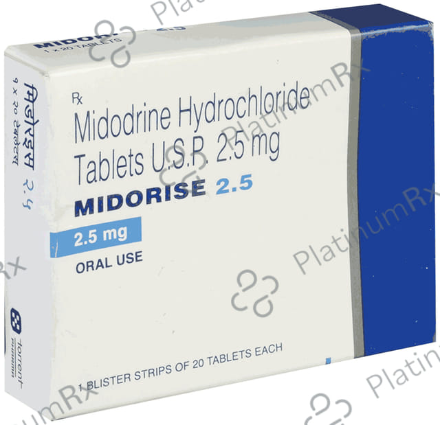 Midorise 2.5mg Tablet 20s