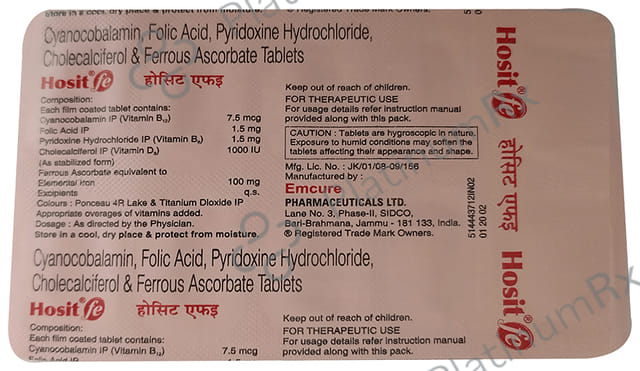 Hosit FE Tablet 10s