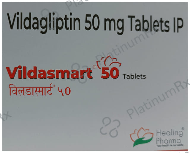 Vildasmart 50mg Tablet 15s