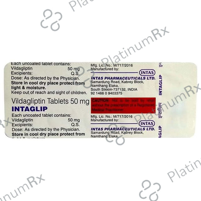 Intaglip 50mg Tablet 10s